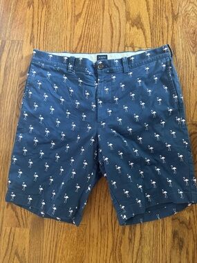J. Crew Flamingo Shorts - size 33